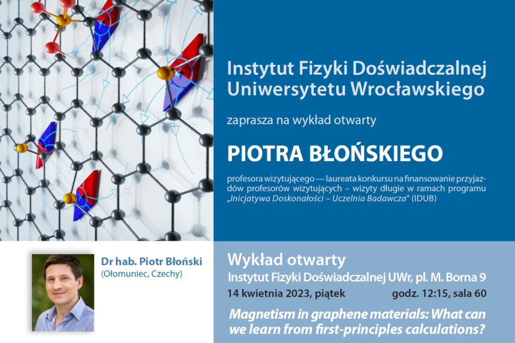 Wykład dr. hab. Piotra Błońskiego