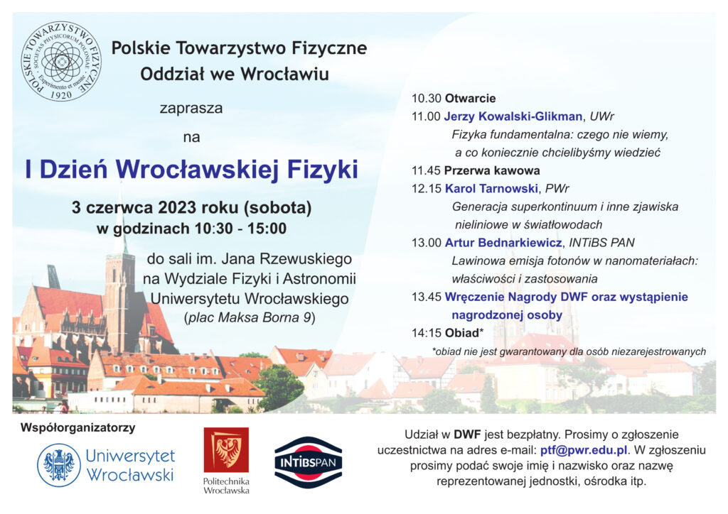 I dzień wrocławskiej fizyki