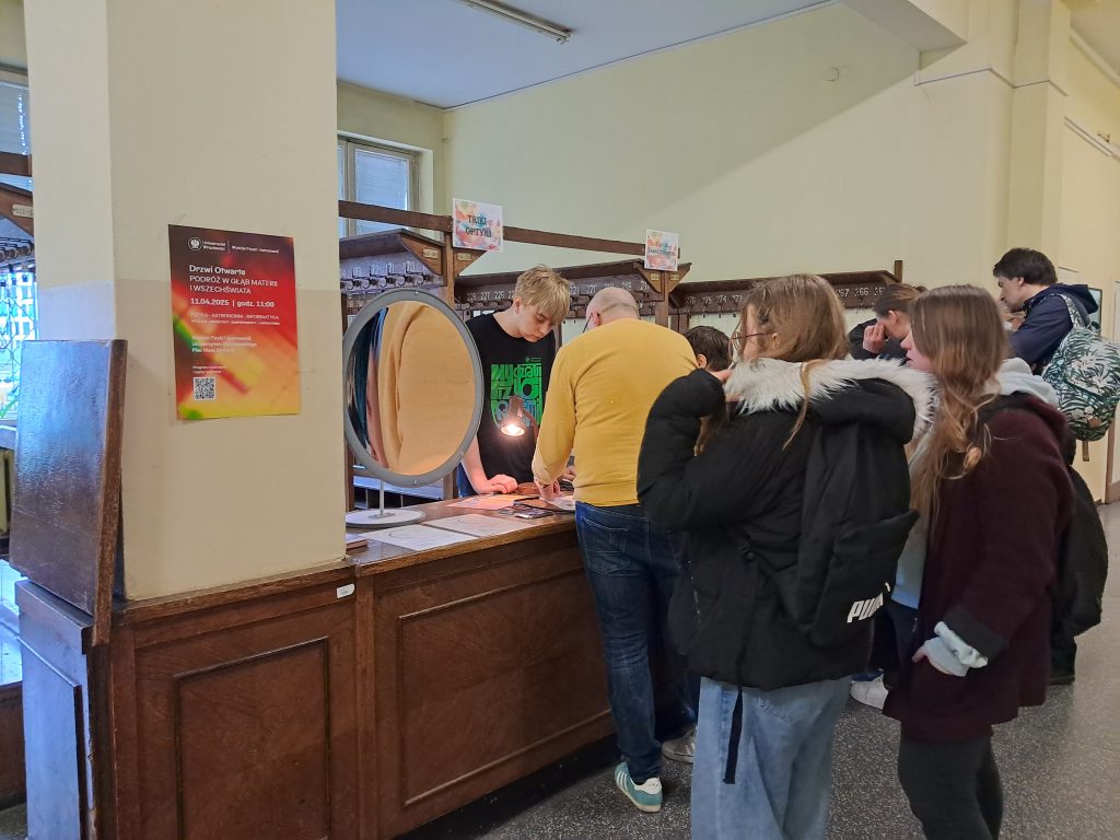 Drzwi Otwarte Wydziału Fizyki i Astronomii 11 kwietnia 2025 r. Fot. Monika Krawczyk